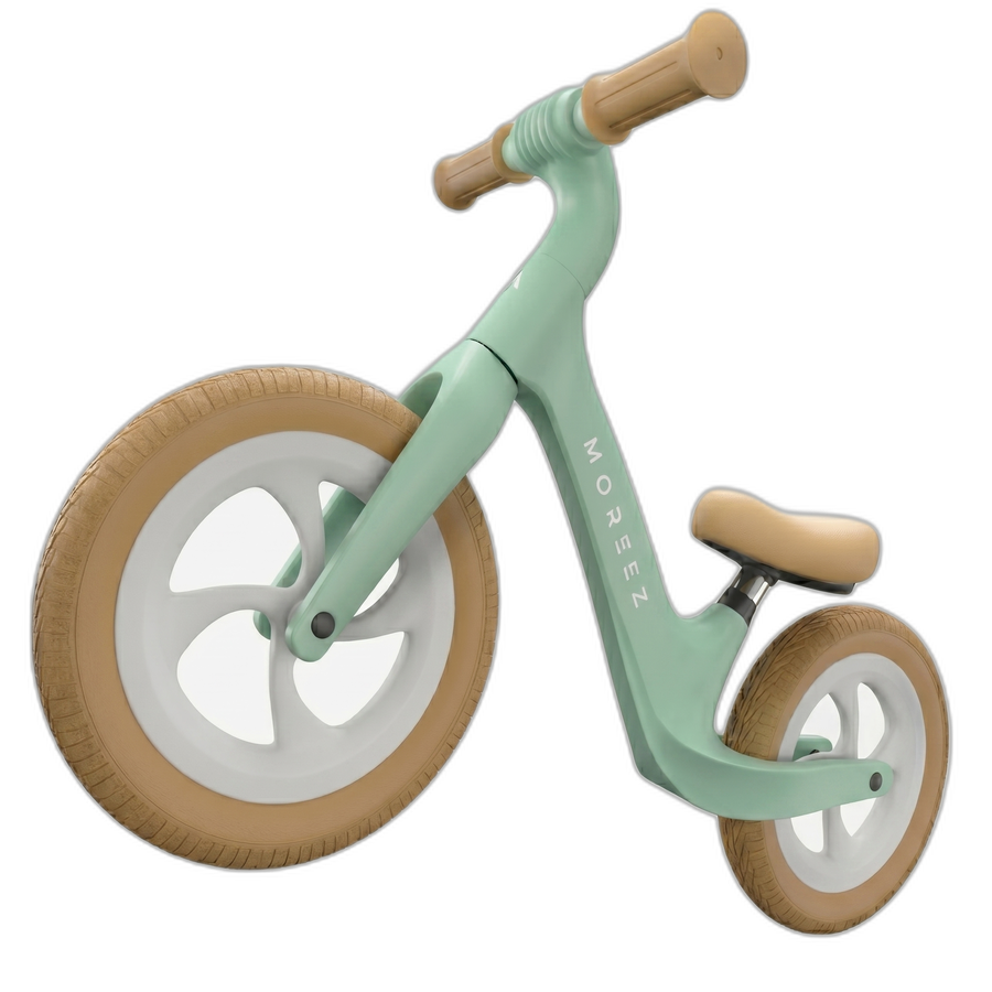 Moreez Laufrad Grün – ergonomisches Kleinkindlaufrad